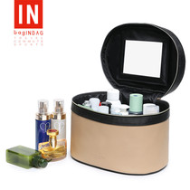 bagINBAG Large-capacity cosmetic bag box Portable multi-function cosmetic box bucket cosmetic storage and finishing bag