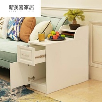 Sofa cabinet sofa armrest cabinet Cabinet handrail corner cabinet living room coffee table corner light luxury restaurant non-perforated short cabinet