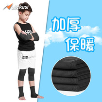 Boys sports knee pads elbow guards set basketball children anti-drop paint protective gear football knee cold winter