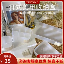 Japan imported KAISE KAISE nail storage box pen holder desktop finishing plastic storage box nail tool