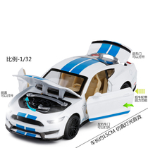 1:32 metal simulation Ford Shelby GT350 sports car Cobra racing car