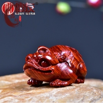 Indian Small Leaf Purple Sandalwood Meaning Listening Handlebar Piece Red Wood Engraving Pendant With Chaewood Pendant Swing Piece Red Wood Handicraft Gift