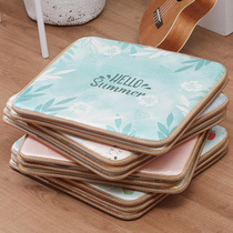 Summer cushion chair cushion office sedentary ice silk cool cushion chair summer cartoon sponge cushion breathable non-slip