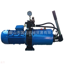 Concrete mixer mixing plant main machine unloading door hydraulic pump station assembly hot buying