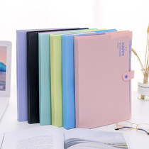 The organ package folder multi - layer student with A4 test folder pallet folder folder 12