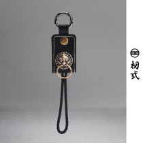 Chuo Chinese style brand lion head ring buckle can be worn charging Apple Android data cable 49016