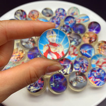 No. 32 Ultraman paper card bounce ball childrens pinball jumping ball jiggling machine toy ball cartoon ball floating water