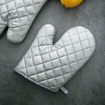 Heat-proof gloves heat-insulating baking gloves high-temperature heat-release gloves oven gloves anti-hot and thick household