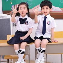 Primary school uniforms for summer clothing short sleeves Sports Kindergarten Garden Clothes Summer Dress New Childrens Class Clothes Spring And Autumn Clothing