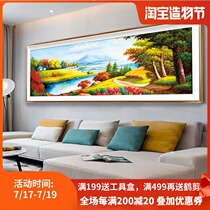KS hand made 2021 new pastoral idyll modern Chinese living room bedroom dining room diamond painting
