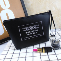 Cosmetic bag Large large capacity portable hand in hand Titus function travel small mini girl heart cosmetics storage bag