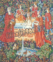 American tapestry tapestry home art Belgian bath sacred decorative painting old living room European style