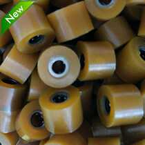 Bearing bao jiao lun pack polyurethane rubber bearing bao jiao tie round encapsulated aluminum wheel encapsulated customized non-standard round