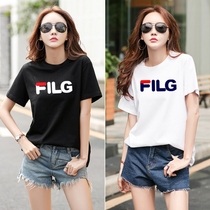 Feile Official Flagship Store Short Sleeve T-shirt Women's Official Website Summer Korean Loose Half Sleeve Feile Sports Leisure Jacket