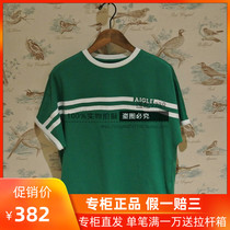 20 Spring Summer counter France AIGLE AIGLE TENNY women casual round neck T-shirt J2452 J2455 J2459