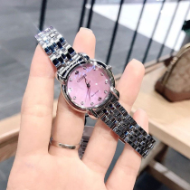 West Tiecheng Citizen Cherry pollen inlaid Fritillaria dial strip light kinetic energy female watch EM0710-54Y