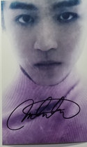 January 2020 Wang Junkai A version of 5 sends 1 pro-pen signature photo