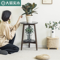 Solid wood flower shelf Shelf Balcony Flowers Shelf Living-room Living-style Flower Pots Shelf Multilayer Shelving Plant Putting Shelf