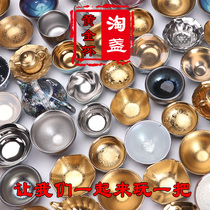 Delusion Ceramic Teacup Tea set Gilt Jianzhan Cup Kung Fu Tea Cup Jianzhan Tea Cup Master cup 6 single cups