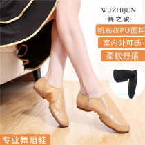 Play in elastic cloth room inside and outside teachers dance shoes ladies soft-bottom practice shoes jazz bodies training yoga ballet shoes