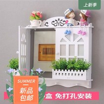 On the new power distribution box European hanging painting luxury hipster switch non-perforated meter box decoration painting living room electricity simple