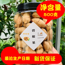 New products Linan specialty nuts fried goods big root fruit dried fruit longevity fruit Pecan can barrel 500g leisure snacks