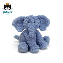 jellycat UK Fuddlewuddle Elephant wave fur Elephant plush toy