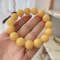 SL714 chicken oil yellow beeswax single lap bracelet