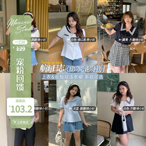 (Pet Powder feedback 8 discount to 103 2 yuan) Navy leader short sleeve T - shirt womens college wind coat