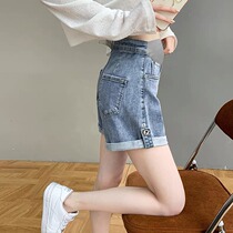 Pregnant woman pants summer thin outside wearing denim shorts small subsummer paragraph 30% pants 50% pregnant woman pants summer dress