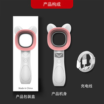 New mini handheld portable Cat Girl tower fan cartoon cat ears cute cat leafless fan