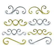 New European stainless steel 304 fence guardrail balcony garden art flower decoration accessories welding craft flowers