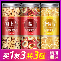 Hawthorn Lemon Tea Hawthorn Dry Tea Leaf Bubble Water Combined Lemon Slice Tea Tea Dry Slice Tea Bag Canned Wood Nen Lemon