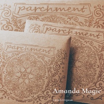 Pharmacist home American imported Parchment Parchment buy 4 get 1 wish card
