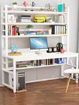 Computer Desk Desktop Home Bedroom Minimalist Student Desk Bookshelf Integrated Learning Table Children Writing Desk Desk