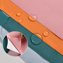 Waterproof moisture-proof self-adhesive linen color living room wallpaper cozy bedroom children room home sticker wall paper self-sticking