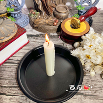 Candlestick candle tray incense tray Candlestick candle tray
