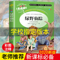 Green Wild Fairy Trace Genuine Book Elementary School Students Reading Books Three 45 Sixth Grade Classics Bibliography Language books Young childrens storybook 6-12-year-old XS