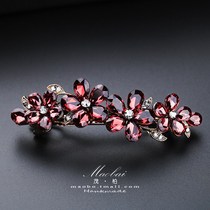 Hair headdress Tie half head hair clip disc Hair elegant high-end Korean high-end sense of the head rope long hair accessories hair card