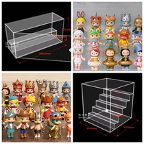 4 Acrylic display box LEGO heads of brick block block block of iron man model of Acrylic display box