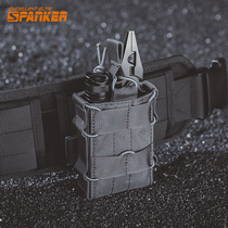 Outstanding tactics single magazine sleeve waist hanging molle quick pull set outdoor tool bag magazine holder military fan equipment