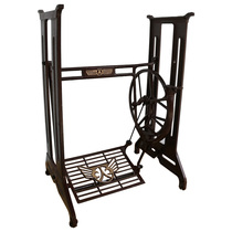 Butterfly brand flying man Bee brand sewing accessories tripod bracket furniture custom cast iron vintage sewing pedal frame