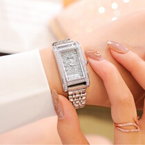 MEIBIN Meibin watch square fashion live burst Korean version of student ladies waterproof watch