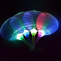 New exotic luminous childrens toys creative flash fan park stalls night market hot manufacturers gifts