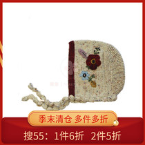  Domestic spot Kalinka hand-woven embroidered wool hat Retro cute baby children 55