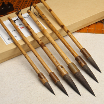 Xiang concubine rat beard Changfeng large and medium regular script brush set gift box high-grade professional calligraphy and painting supplies four treasures