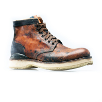 VISVIM UNCLE GUI VIRGIL handmade Goodyear horse leather retro tooling high-top thick-soled mens boots tide