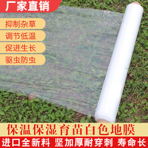 White mulch film small paper roll agricultural plastic film new vegetable planting white heat preservation and humidification