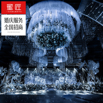 National wedding join honey craftsman wedding hot investment ing nanny-style support wedding props stage layout