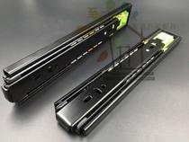 4516-55cm rebound drawer slide side mount rebound without handle 3 Ball Guide